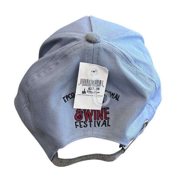 Disney Epcot Food & Wine Festival 2018 Taste Your Way Around Cap VGC Gray Adult - Picture 4 of 6